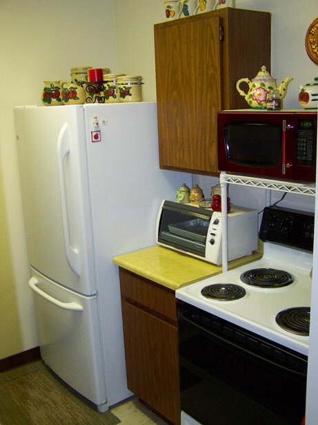 Kitchen- Layout is the same for both apartments