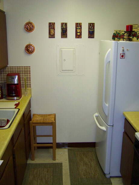 Kitchen- Layout is the same for both apartments