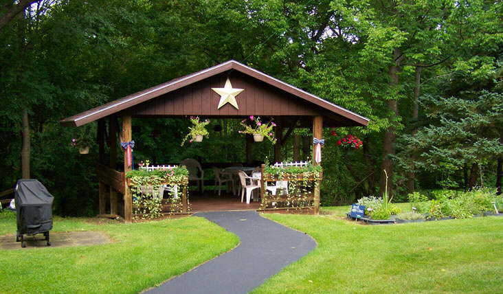 Rear Gazebo